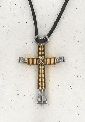 Antique Gold Disciple's Cross